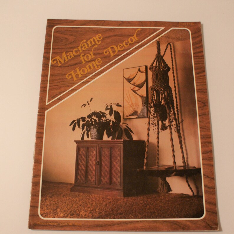Makramee F U00fcr Wohnkultur Raumteiler Vorhang Pilze 1976