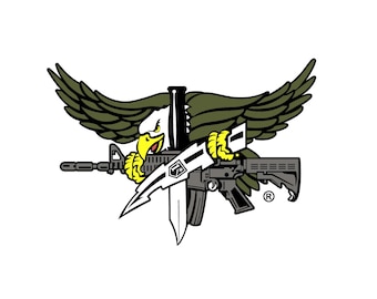 Swat eagle operated print colored