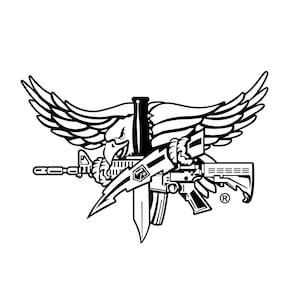 SWAT eagle operator vector