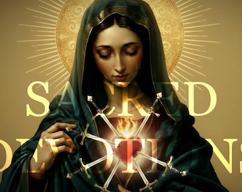 Our Lady of Sorrows | Traditional Art Print