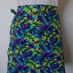 Wrap Around Skirt - Colorful Leaves