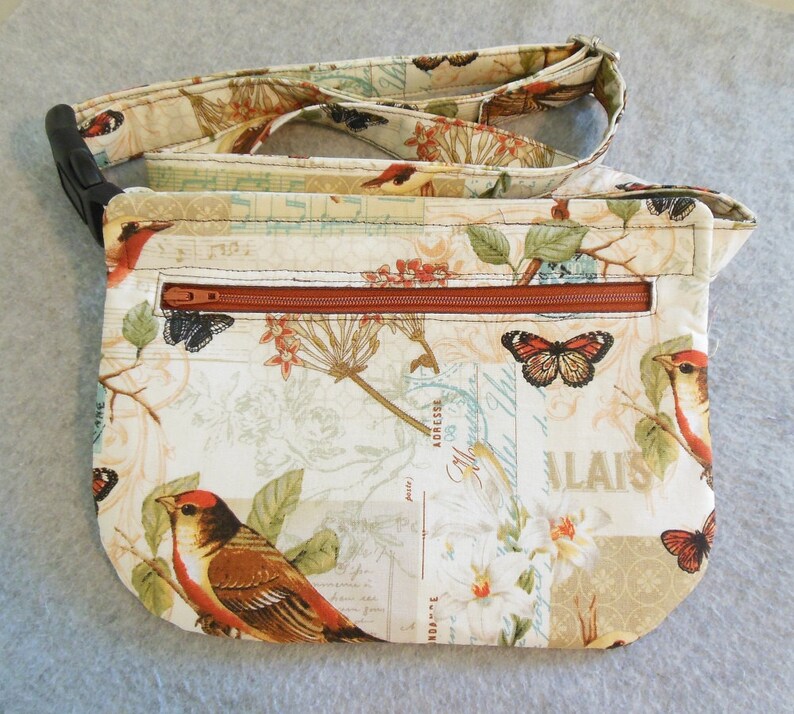 Hip Bag Song Birds and Butterflies