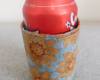 Insulated Can Cooler - Suns on Blue