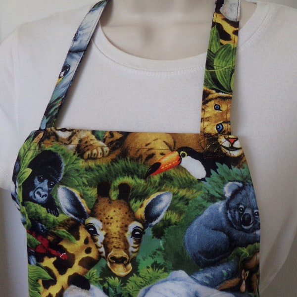 Full Apron - Wild Animals