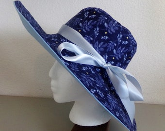 Dark Blue Sun Hat