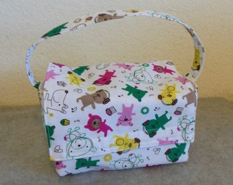 Kid's Insulated Lunch Bag - Rocking Puppies