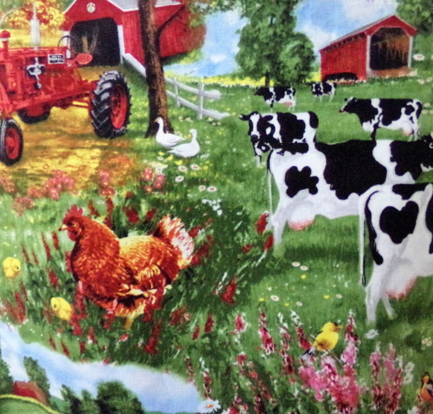 Farm Adventure All Over Skirt
