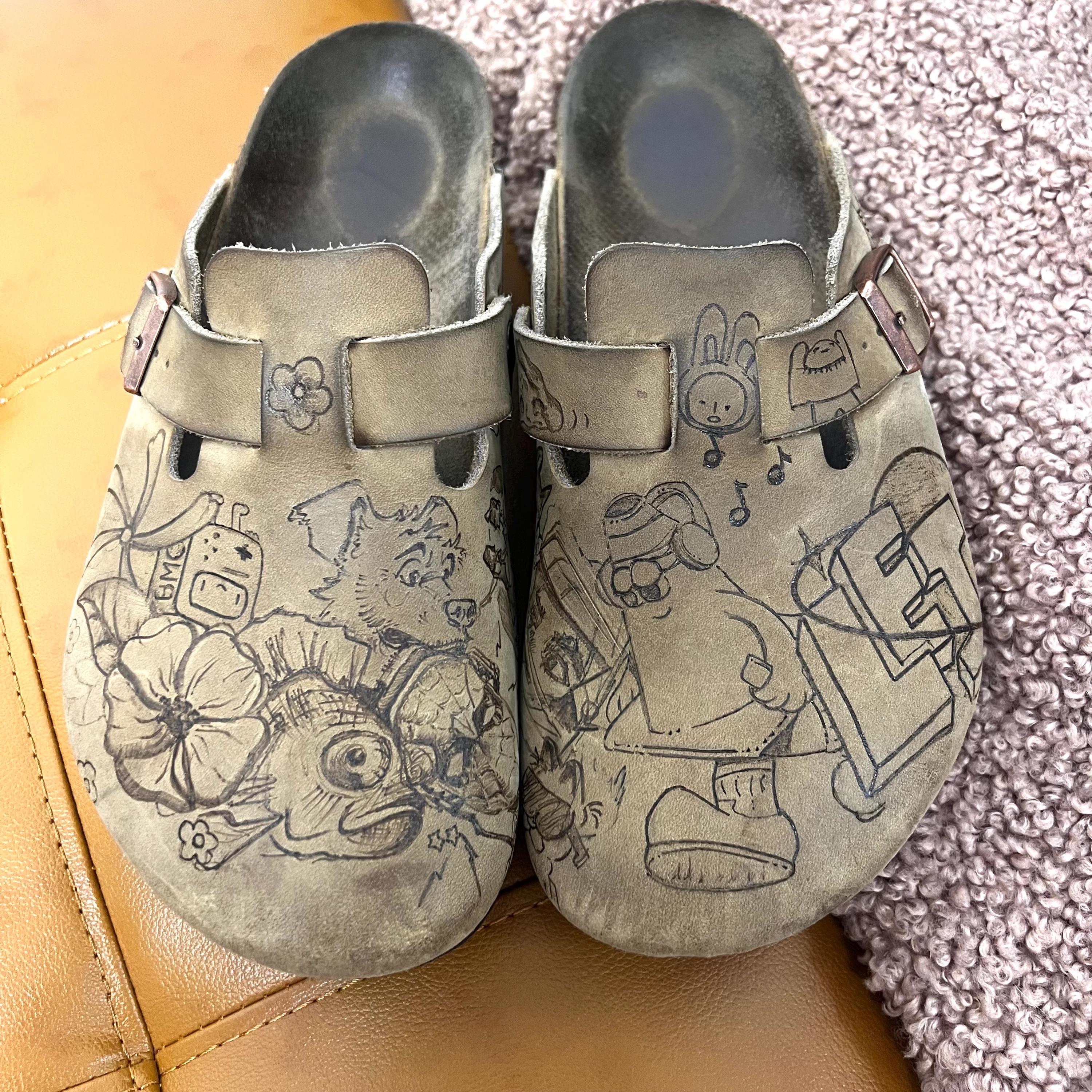 Birkenstock Boston 43 - Etsy