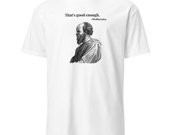 Camiseta de mediocres, juego de palabras filosófico divertido, humor autocrítico