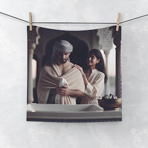 Luxurious Face Towel Spa Day Essential, Couples Self-Care Gift Soft Bath Towel | Home Spa Accessory Skin Care Must-Have