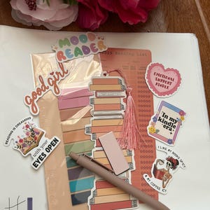 Annotation Kits, Book journaling supplies, Book lovers gift, Book Club