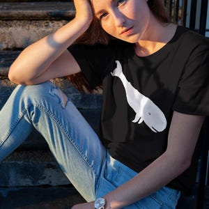 Whale T-Shirt, Ocean Spirit, Worn Boldly