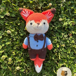 Crochet Fox , Amigurumi Fox , Fox Plushie,  Handmade Gift , Stuffed Fox