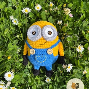 Gehäkelte Minion Puppe: Kuscheltier - Bob