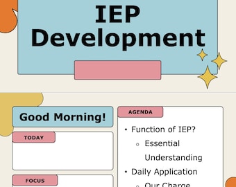 IEP Training