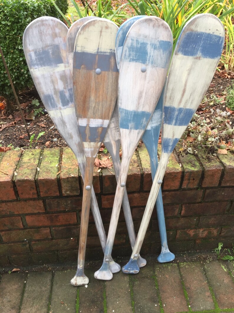 Oar Paddle Headboard Wall Art Hook Rack Expandable Accordian Etsy