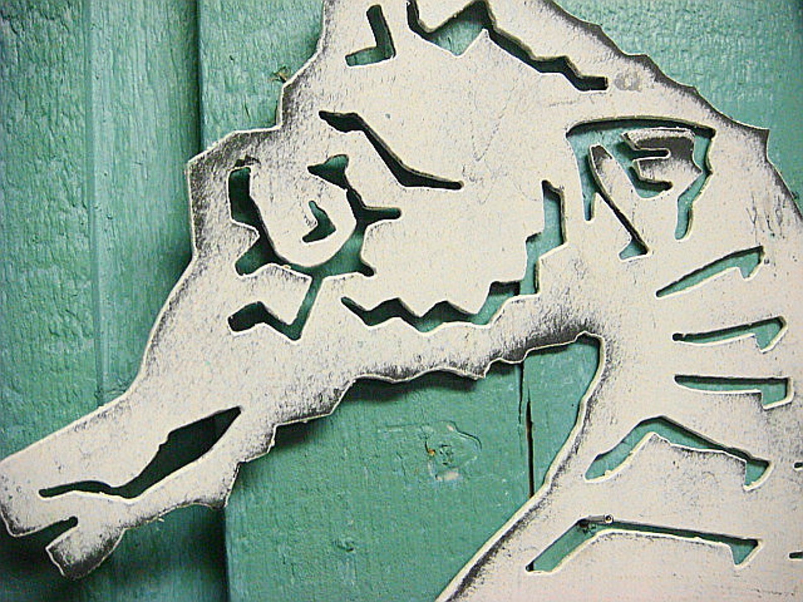 Seahorse Sign Metal Wall Art Beach House Decor Etsy