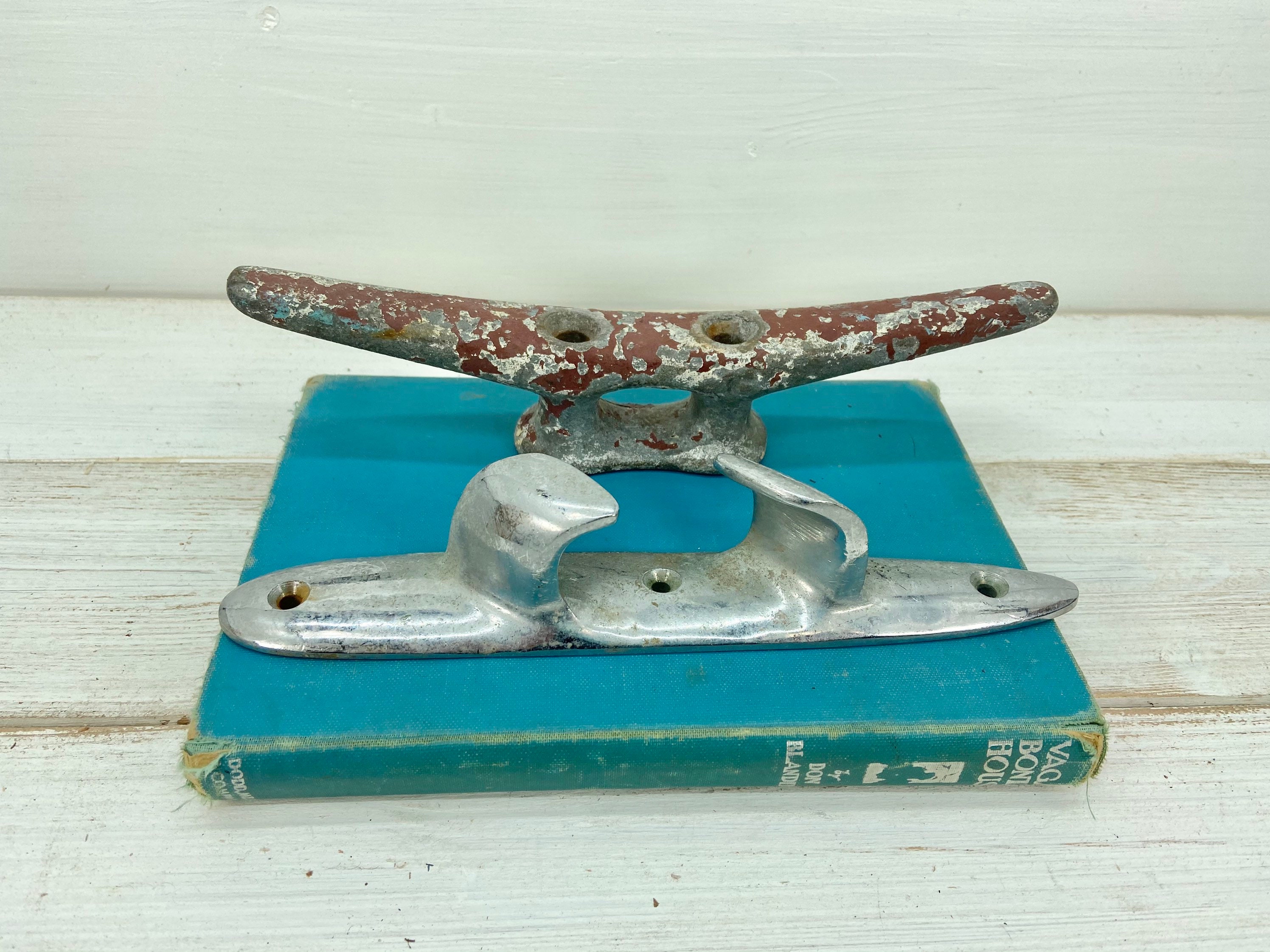 Vintage Cleats Set of 2 Dock Cleats Boat Tie Downs Nautical Etsy Canada