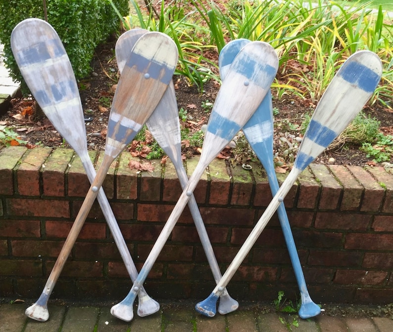 Oar Paddle Headboard Wall Art Hook Rack Expandable Accordian Etsy Canada