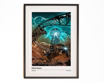 Impression d'affiche de Voltron Nevera Europa Park – Art de parcs à thème