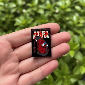 Akira Enamel Pin ｜ Neo Tokyo Anime Badge ｜ Cyberpunk Collectible Gift for Fans