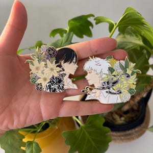 Pines de esmalte TSHD Yoshiki y Hikaru - Chapados en oro - Edición limitada