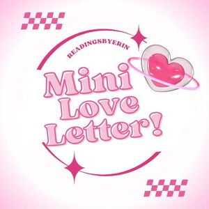 ¡Mini lectura de cartas de amor!