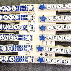 Level Up inspirational cheer Pins
