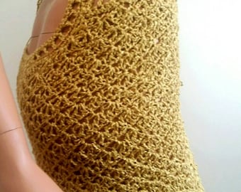 Made to order. Crochet dress at your size.