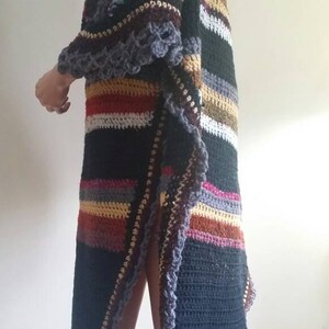 Cozy poncho long poncho. On sale