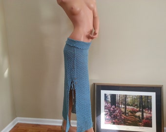 Crochet cotton skirt