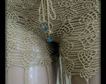 On sale, super  sexy beach crochet shorts