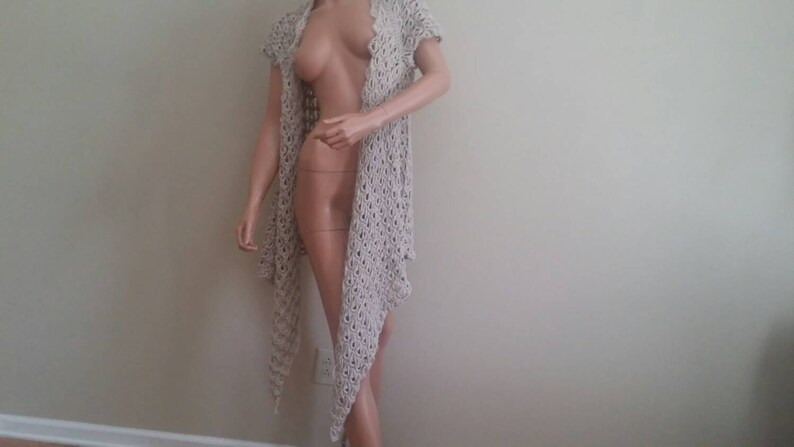 Unique crochet shrug image 2