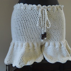Pantalones cortos de ganchillo