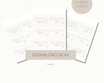 Printable Bible Verse Cards | Scripture Encouragement for Women ...