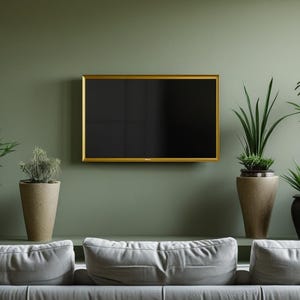 Bespoke Custom Frames for All TV Brands | Elevate Your Home Decor