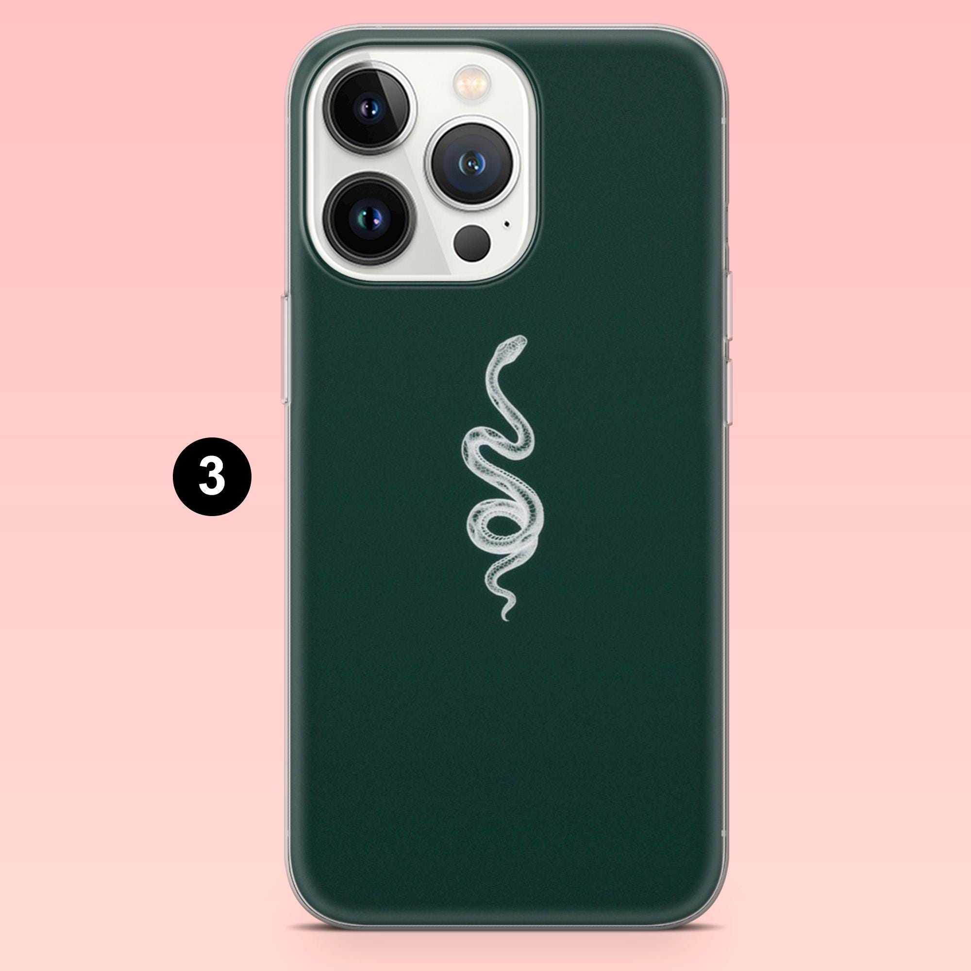 シンプルな携帯ケース グリーン アニマルカバー iPhone 16 Pro、15、14