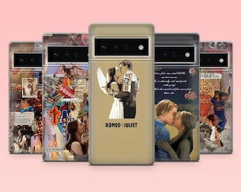 Romeo and Juliet Phone Case Shakespeare Love Cover for Google Pixel 10, 10 Pro, 9 Pro, 8A, 8, 7A, 6A, Samsung S25, S24 FE, S23, A16, A36