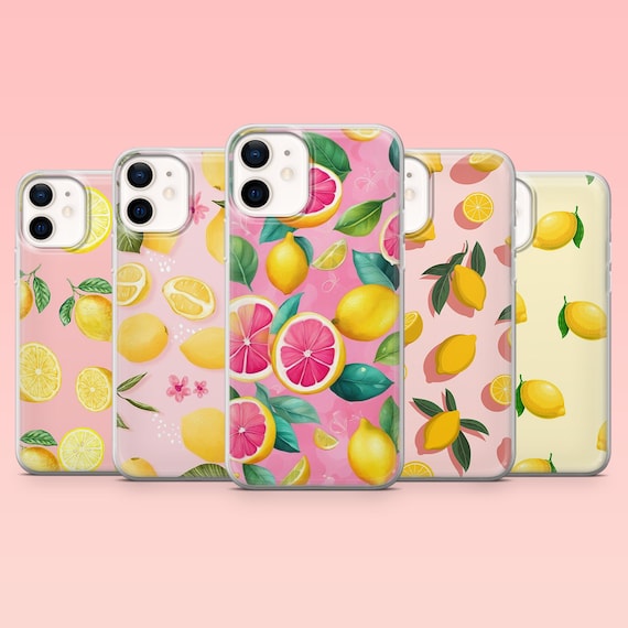 Lemon Phone Case Summer Fruit Cover for iPhone 16 Pro, 15, 14, 13, 12, Samsung S25+, S24FE, S23, S22, A16, A55, A2, Pixel 9 Lemon Phone Case Summer Fruit Cover for iPhone 16 Pro, 15, 14, 13, 12, Samsung S25+, S24FE, S23, S22, A16, A55, A2, Pixel 9