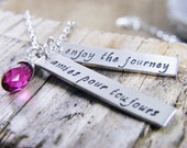 amies pour toujours sterling silver necklace going away gift