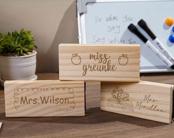 Personalized Teacher Whiteboard Eraser with expo marker,Preschool Teacher Name Gifts,Teacher Appreciation Gifts,Back to School Teacher Gifts