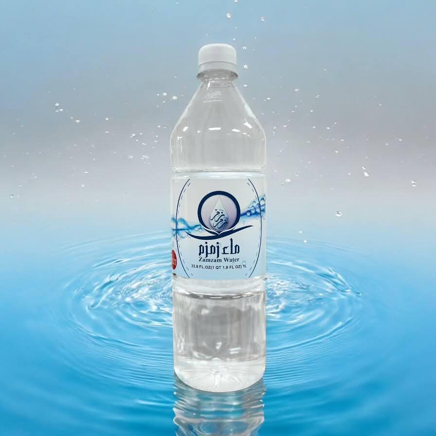1 Liter of ZamZam Water from Blessed Makkah Holy Drinking Water