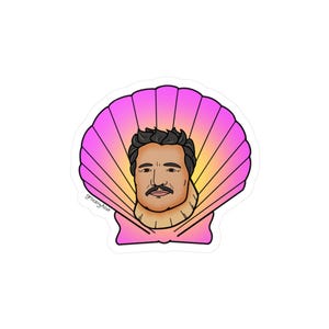 Pedro Pascallop - Stickers vinyles, jeux de mots de célébrités, Stickers ordinateur portable, Stickers voiture, cadeau pour amoureux des plantes, Stickers Hydro Flask