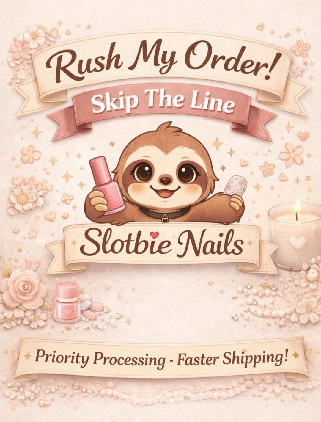 Rush My Order Add on | Skip the Line | Priority Processing for Press on ...