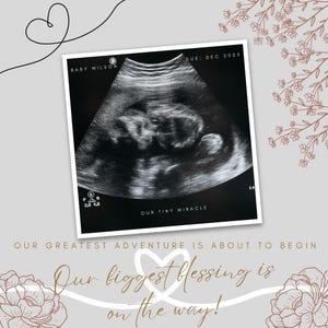 pregnancy announcement