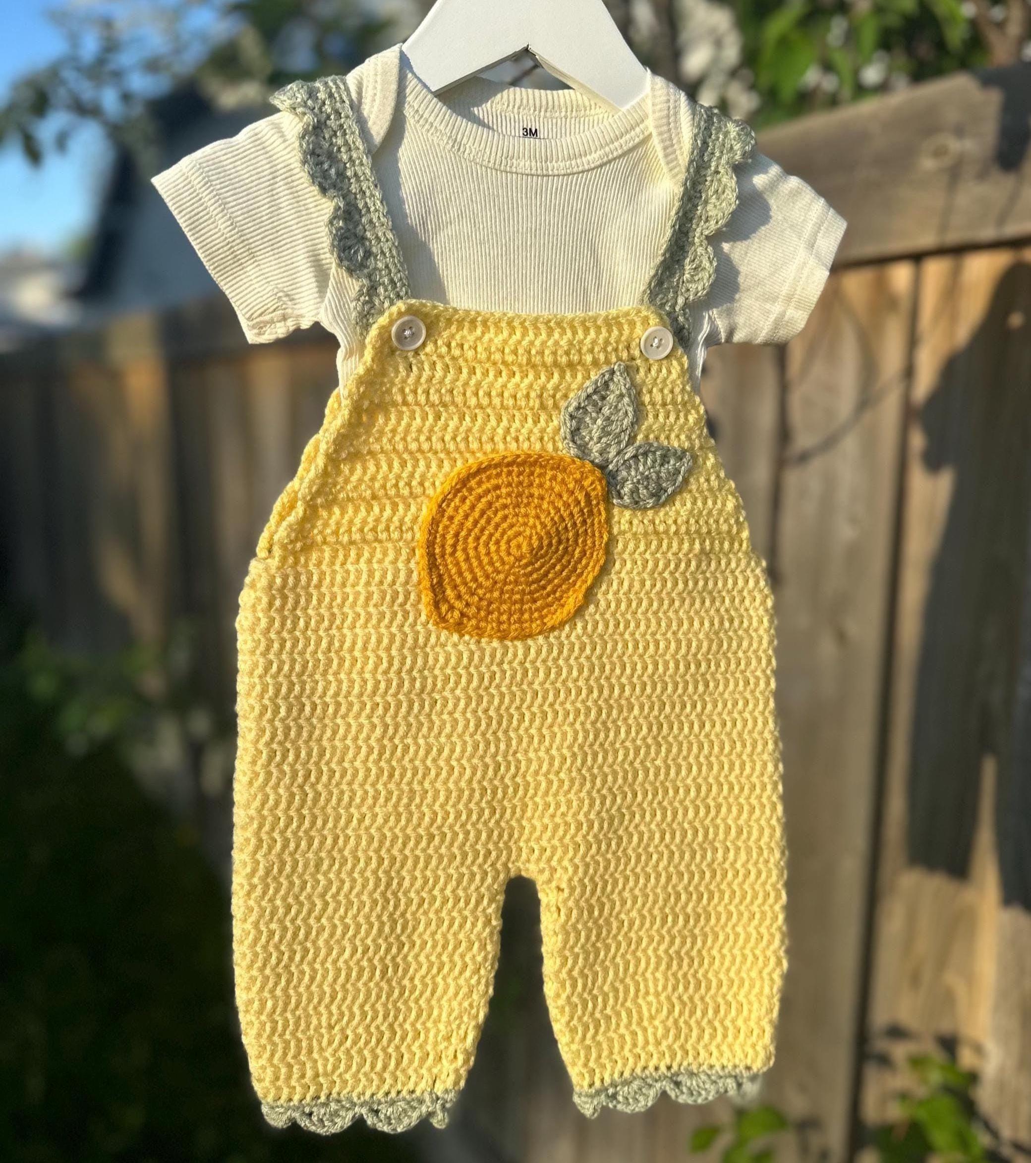 Lemon Peel Baby Boy Romper Crochet Pattern Lemon Peel Baby Romper