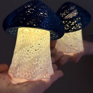 Paralume Tea Light a forma di fungo fantasma