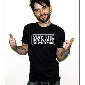 May the Schwartz Be With You Spaceballs Vintage T-Shirt
