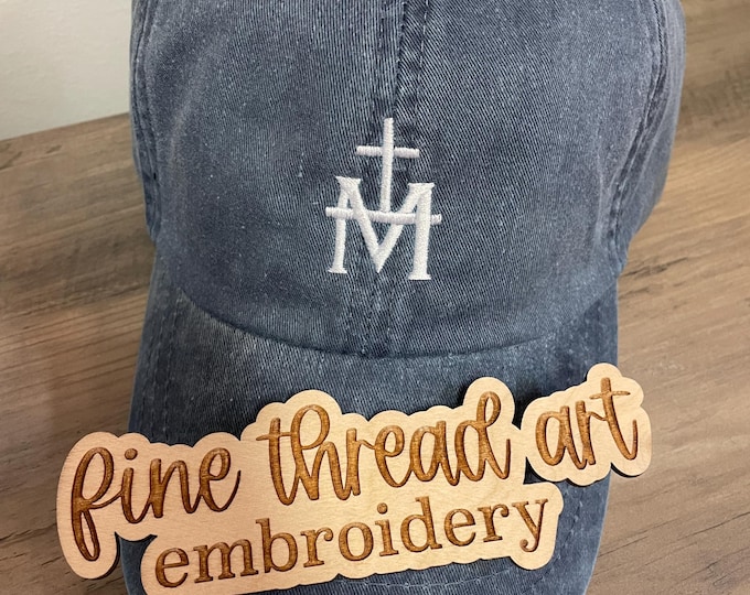 Adult Unisex Miraculous Mary Medal Baseball Cap Hat Mother Catholic Christian Prayer