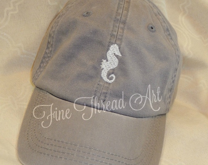 LADIES Mini Design Baseball Cap Hat Fabric Strap Anchor Fleur de Lis Lobster Crab Sea Horse Flamingo Palm Tree Dog Star Fish Tractor Whale